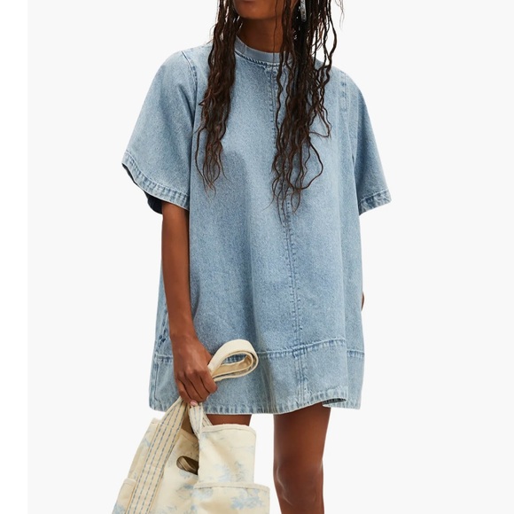 Free People Dresses & Skirts - Free People | Harlow Denim Minidress size small